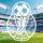 FIFA世界杯官方Logo - 足球与奖杯图案